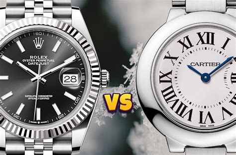 rolex vs cartier womens watch|Cartier watch vs Rolex.